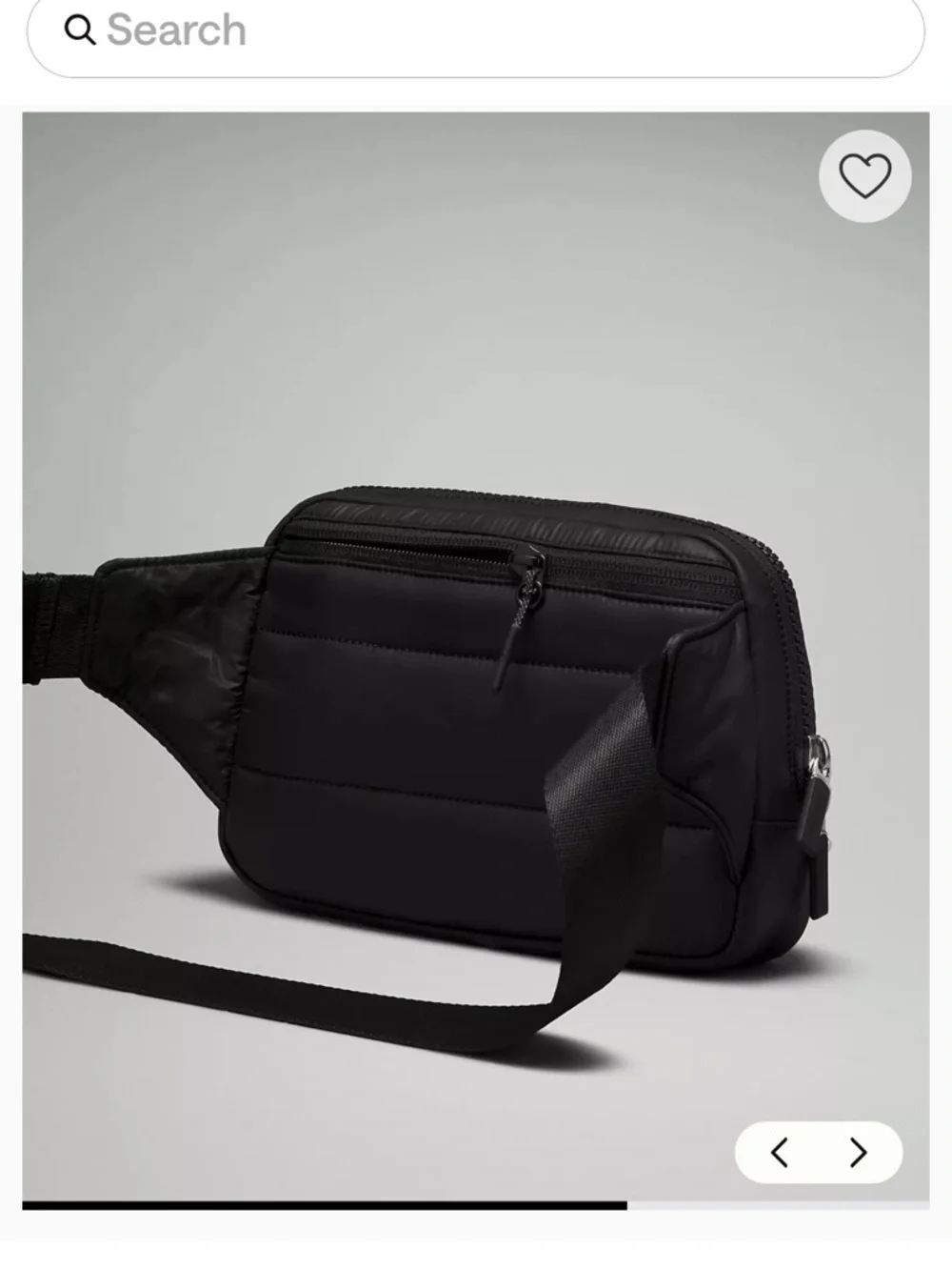 EUC lululemon Everywhere Belt Bag Large *Wunder Puff in black style LU9BH0S - Picture 11 of 13